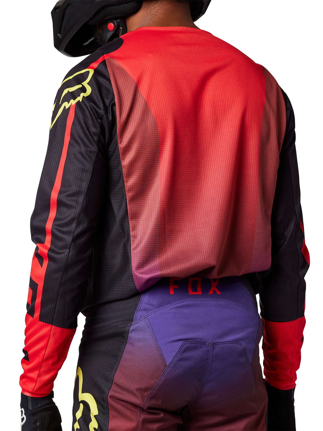 Fox Motocross Jersey 180 Honda - Multi Red
