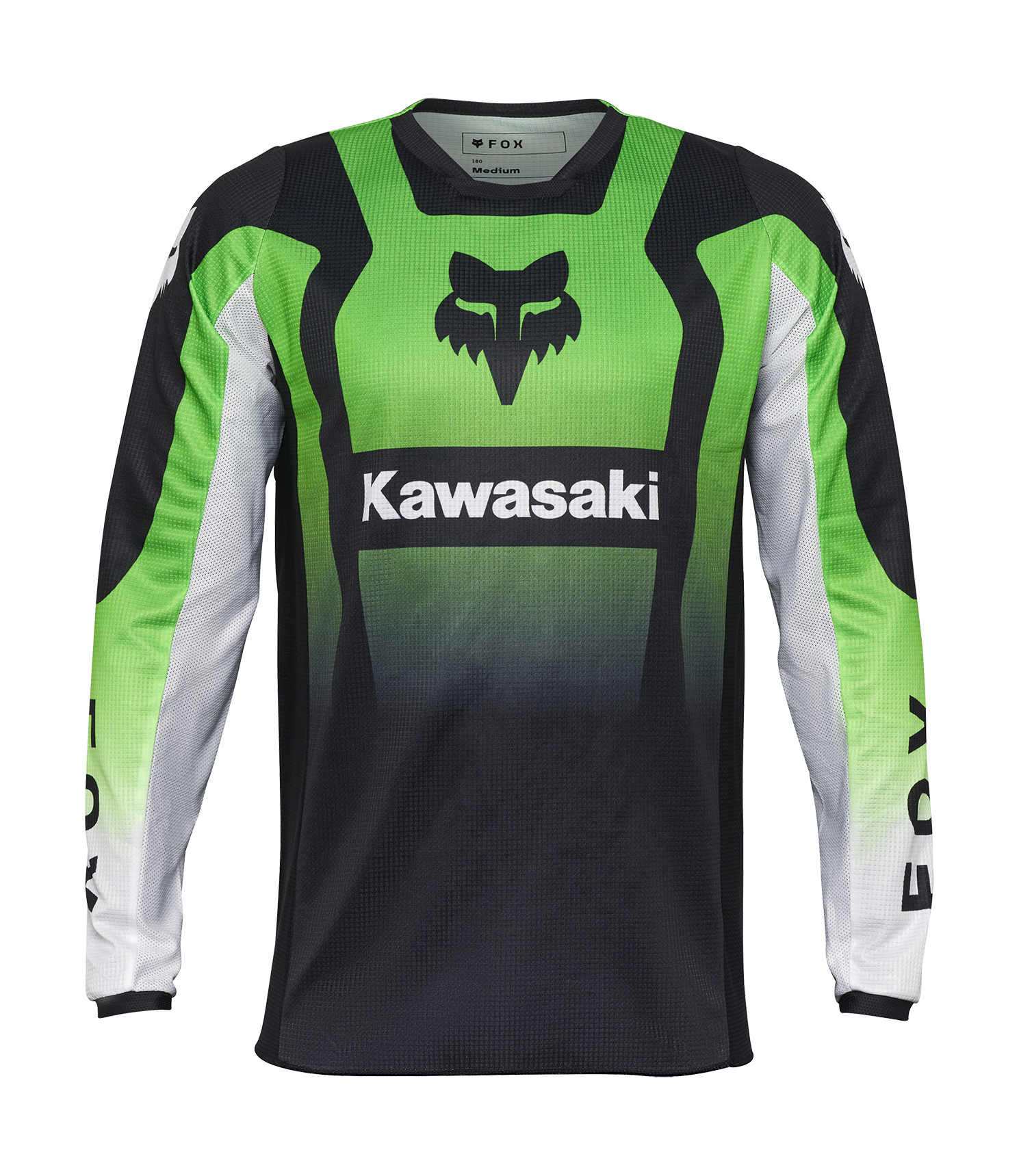Fox Motocross Jersey 180 Kawasaki - Fluo Green