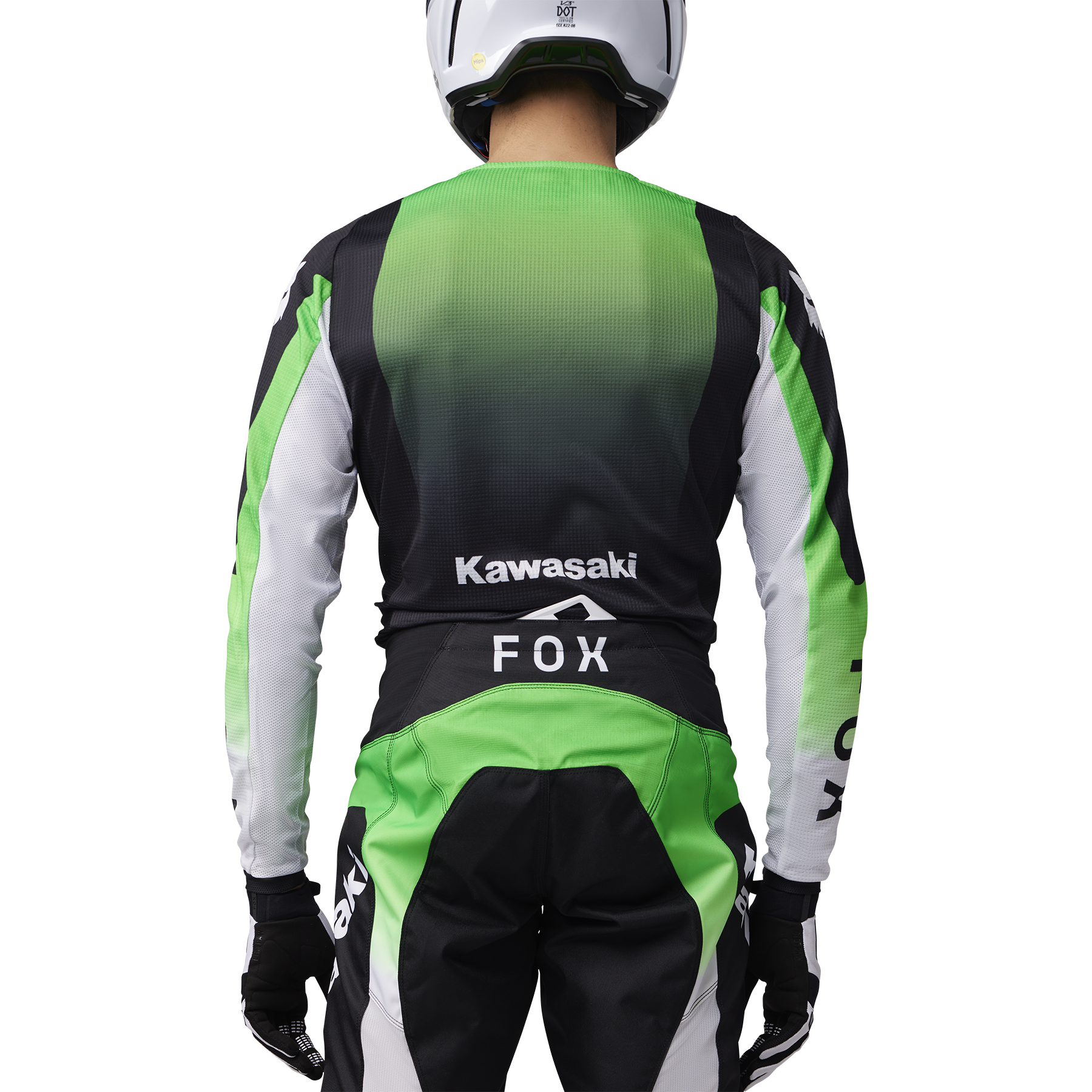 Fox Motocross Jersey 180 Kawasaki - Fluo Green