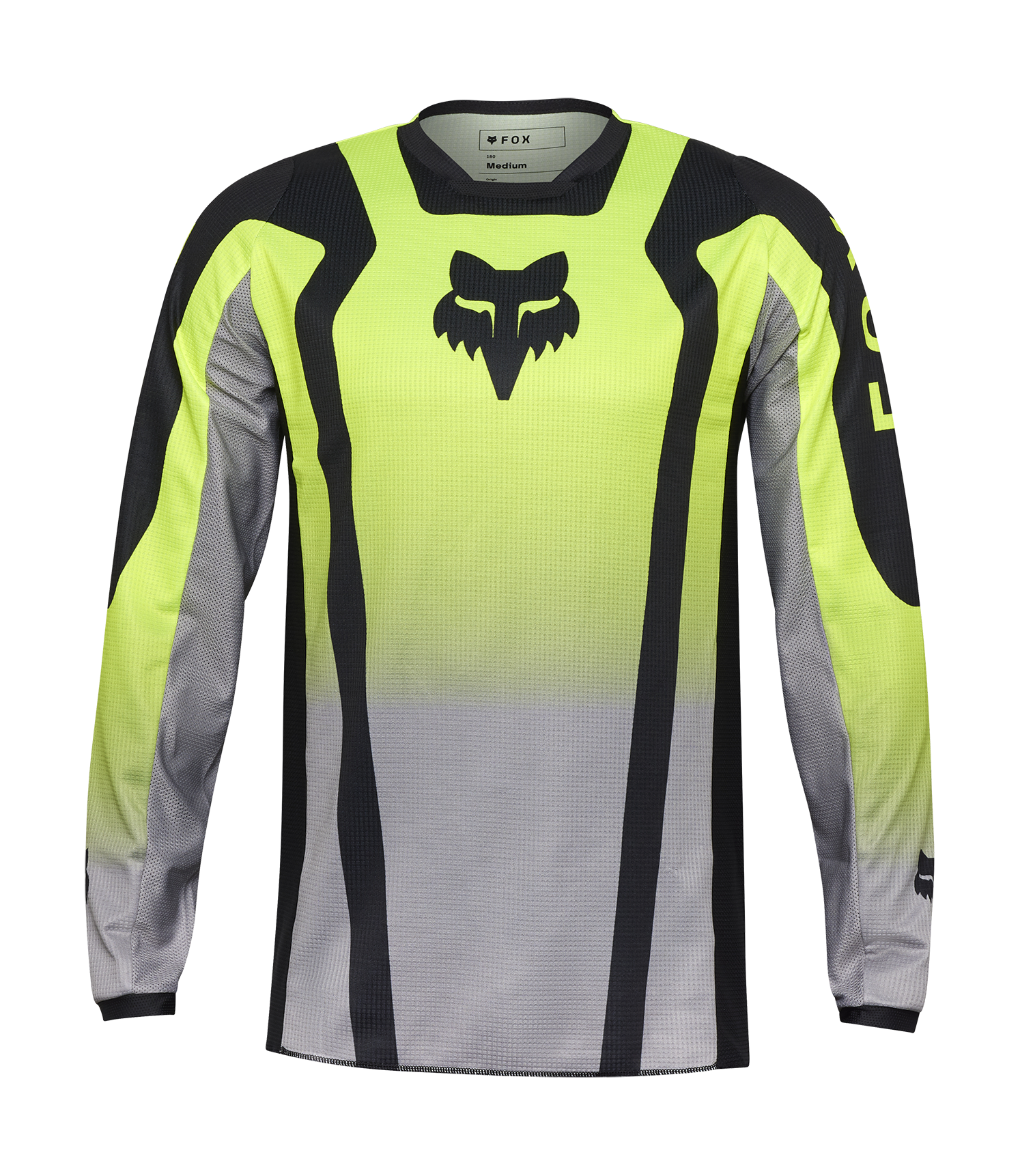 Fox Motocross Jersey 180 Lean - Fluo Yellow