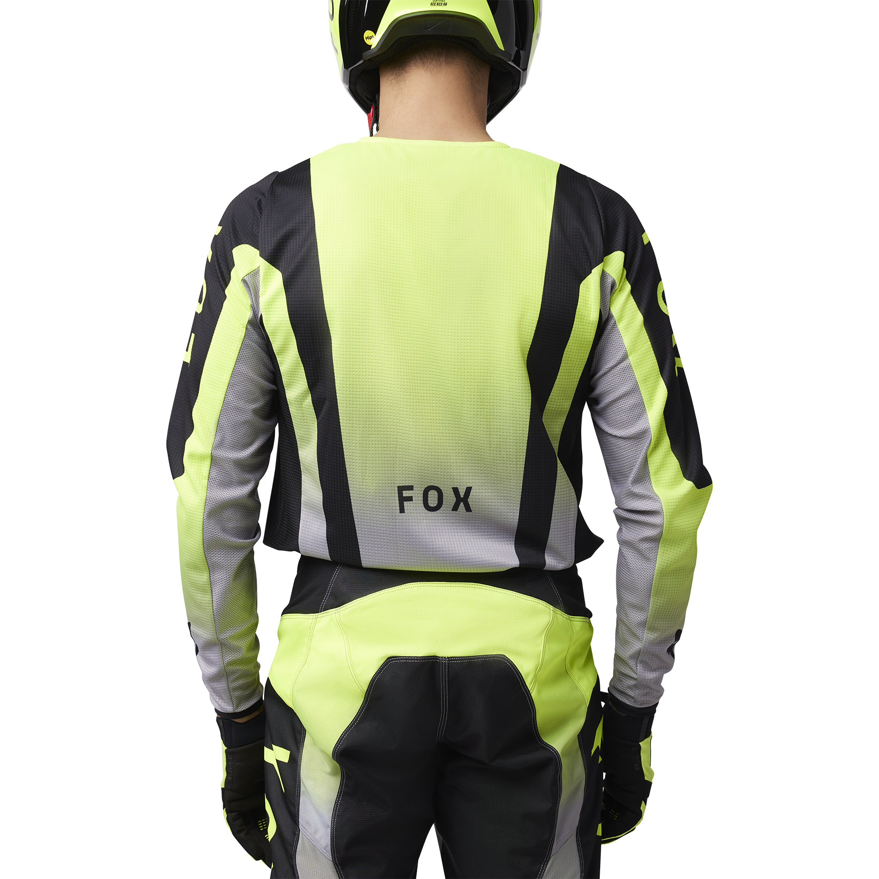 Fox Motocross Jersey 180 Lean - Fluo Yellow