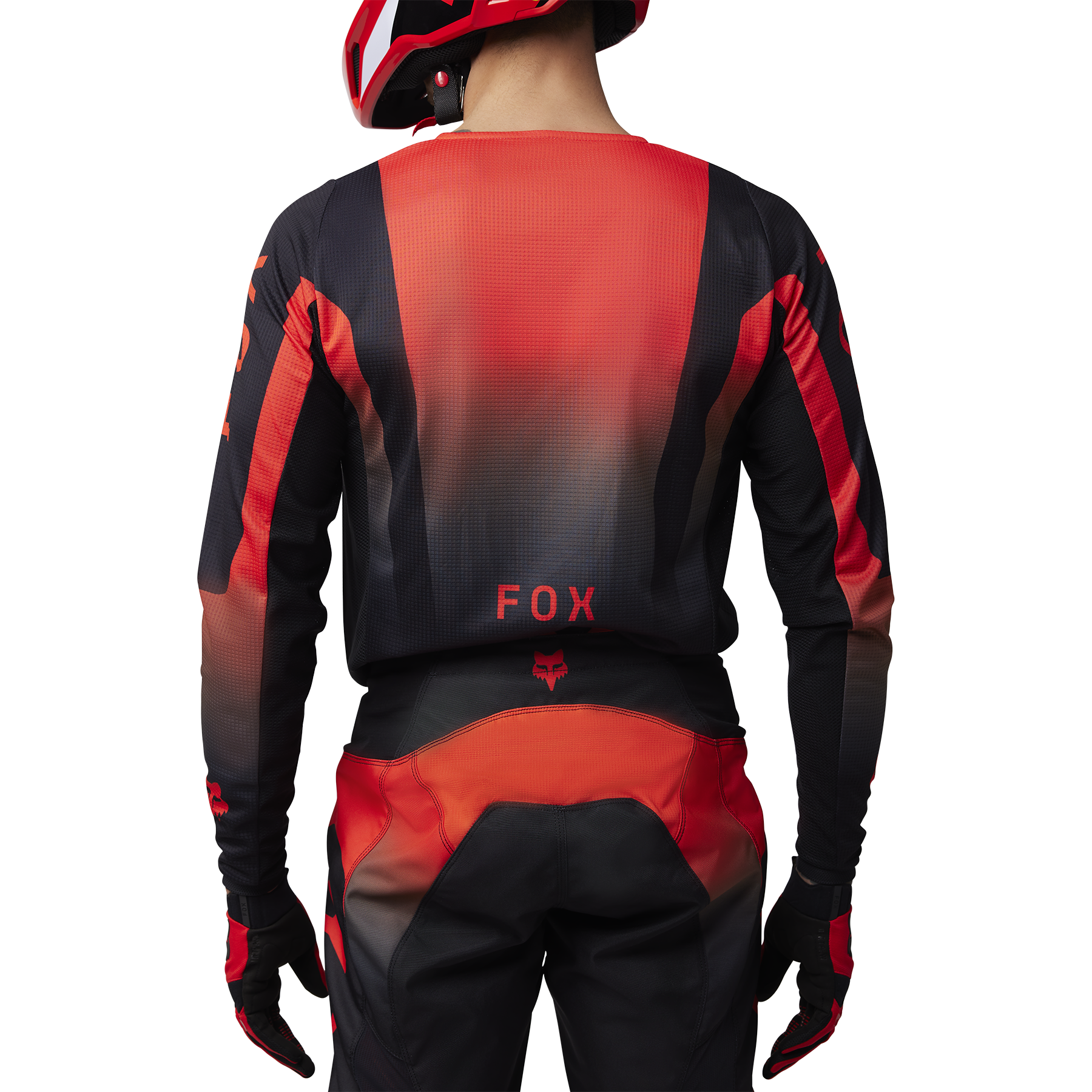 Fox Motocross Jersey 180 Lean - Fluo Red