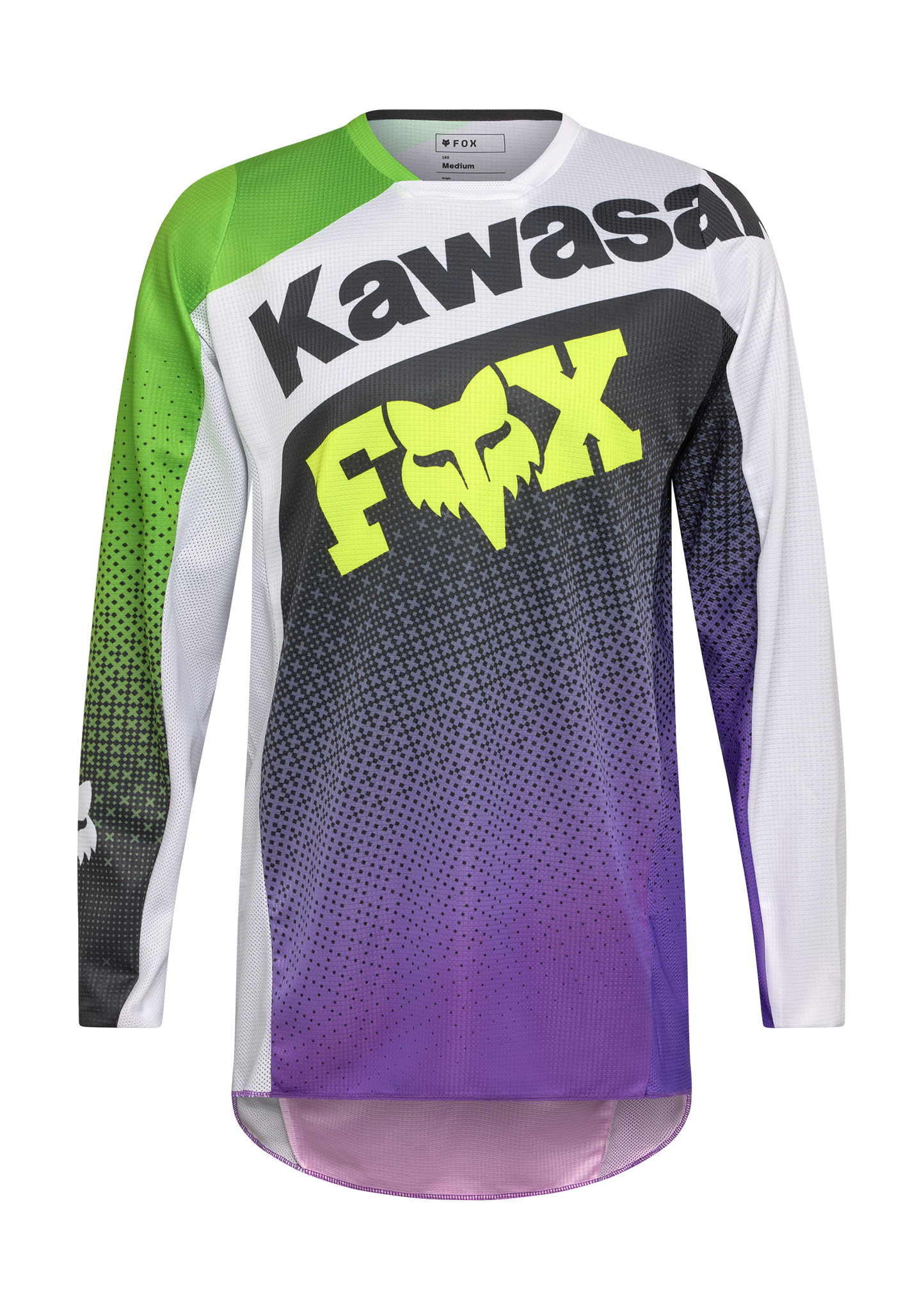 Fox Motocross Gear 2026 180 Kawasaki - Purple / White