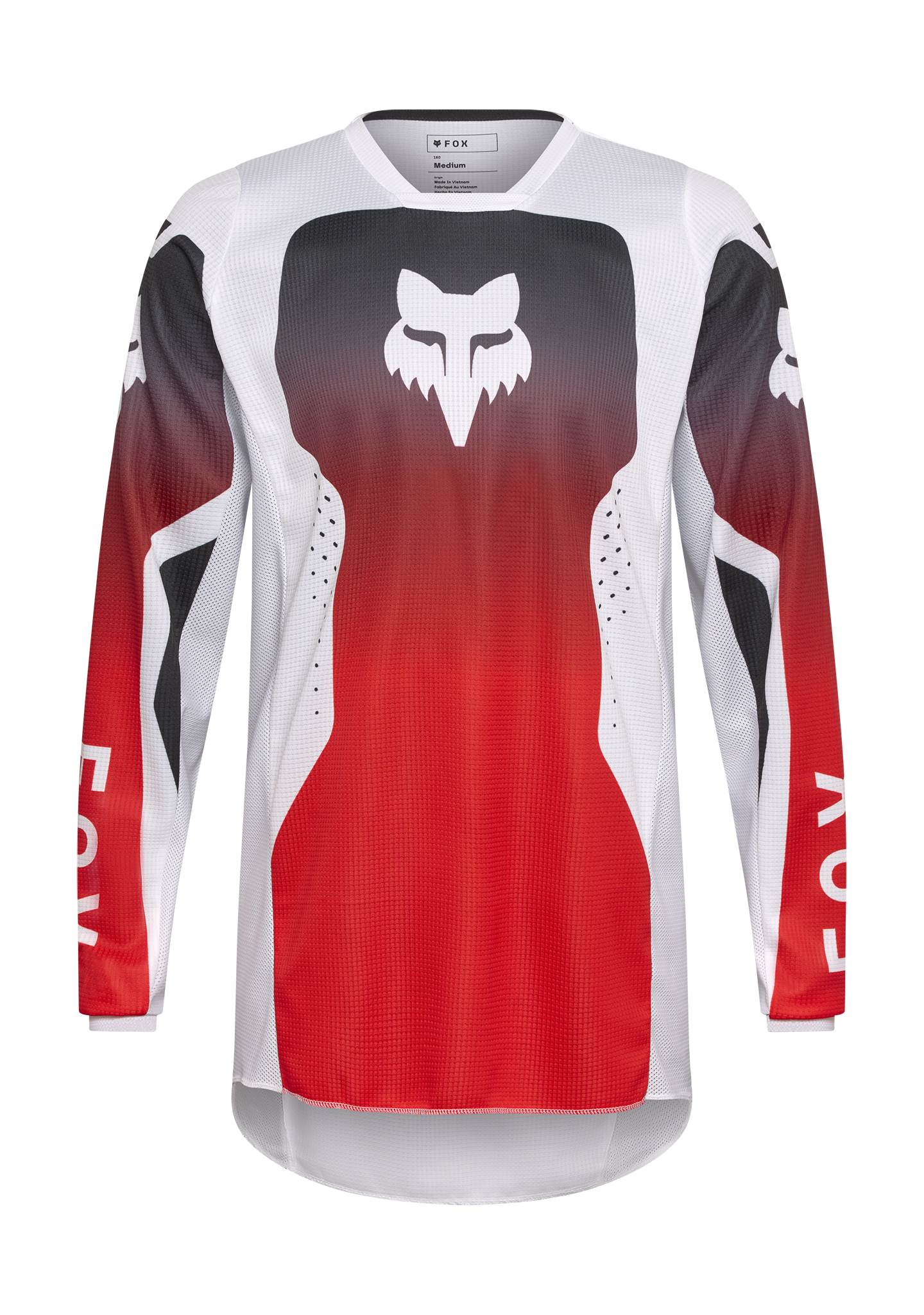 Fox Motocross Jersey 2026 180 Shield - Fluo Red