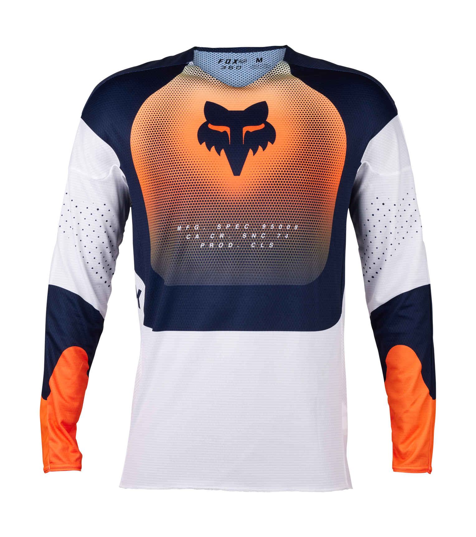 Fox Motocross Jersey 360 Revise - Navy / Orange