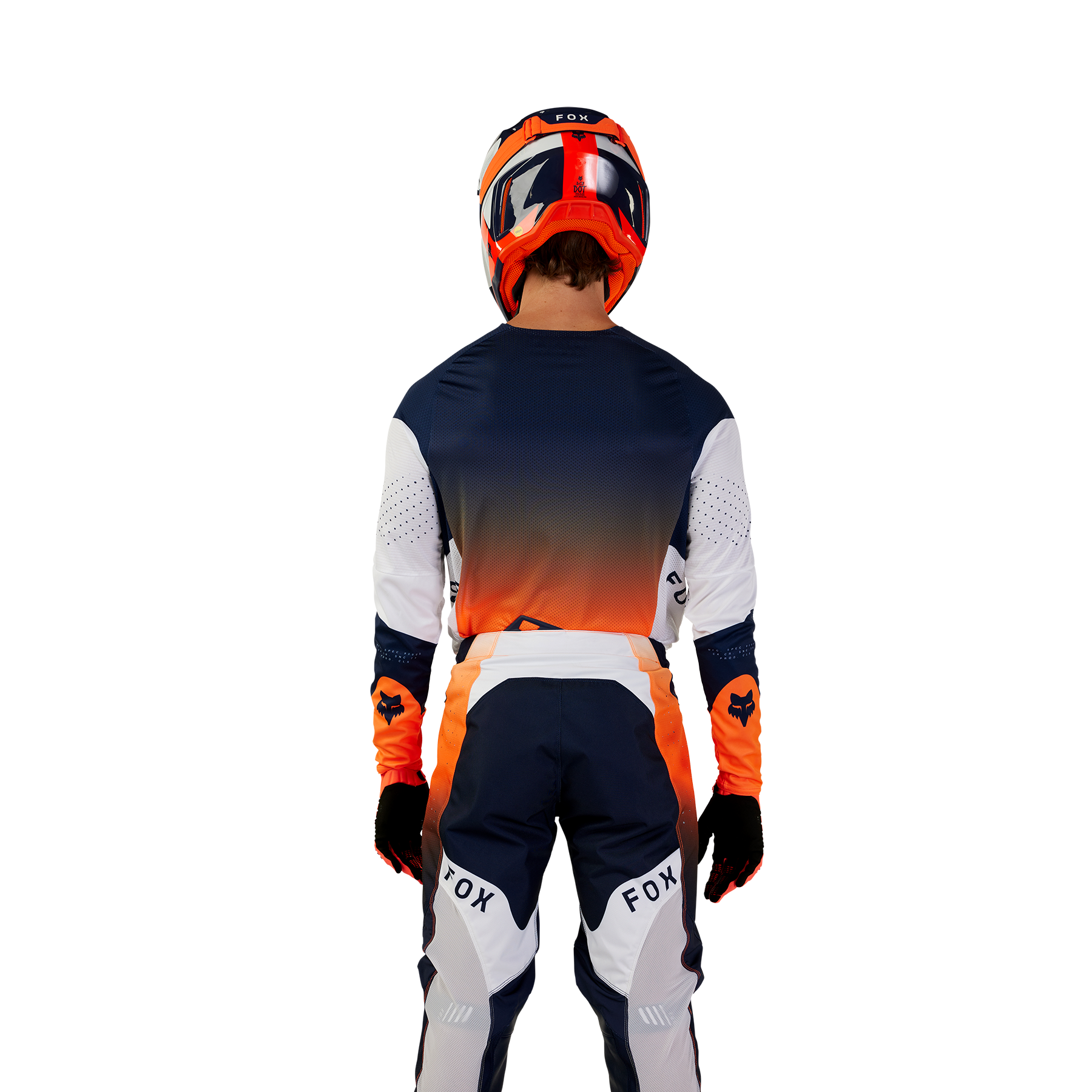 Fox Motocross Jersey 360 Revise - Navy / Orange