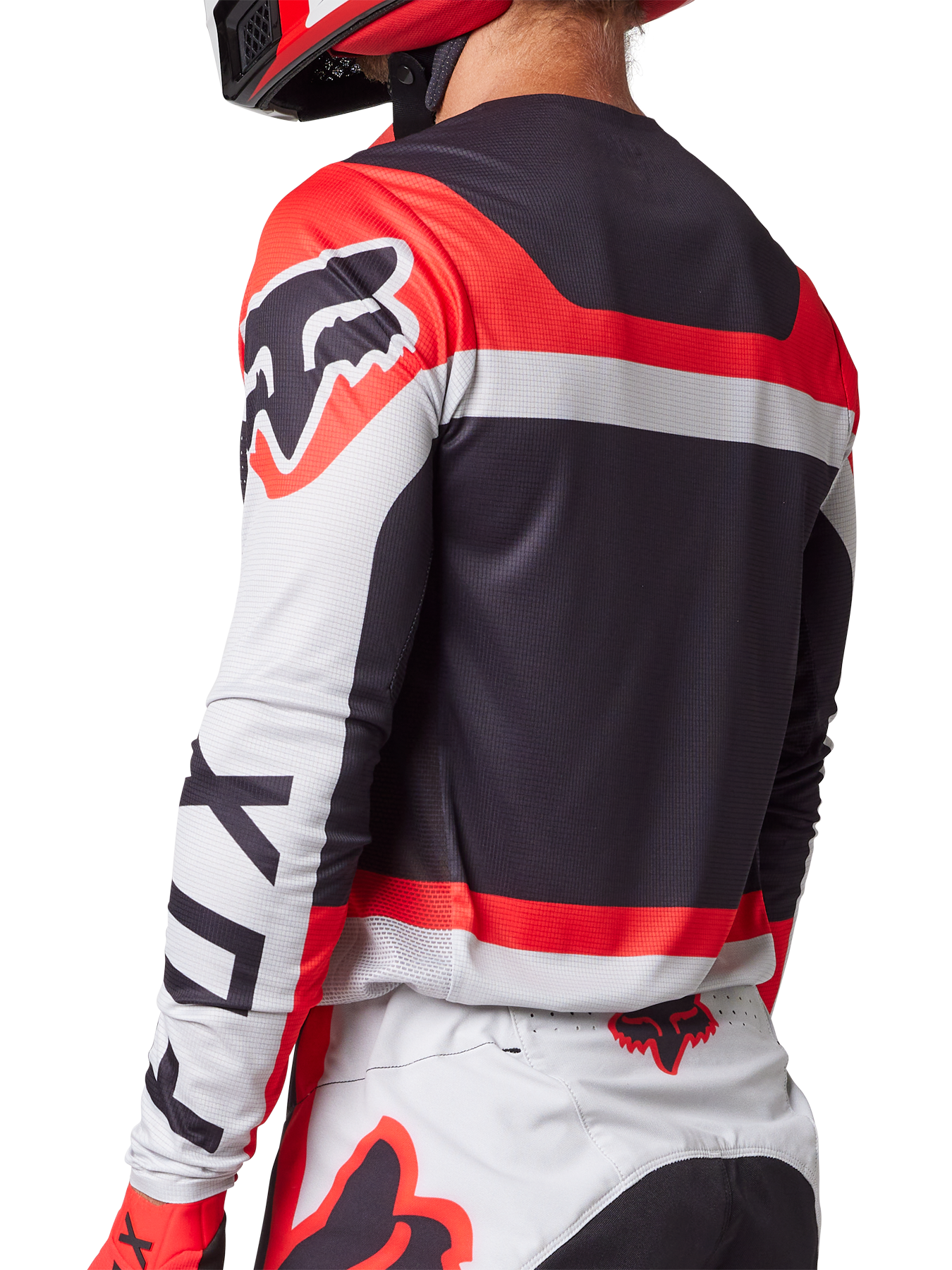 Fox Motocross Jersey Flexair Efekt - Fluo Red