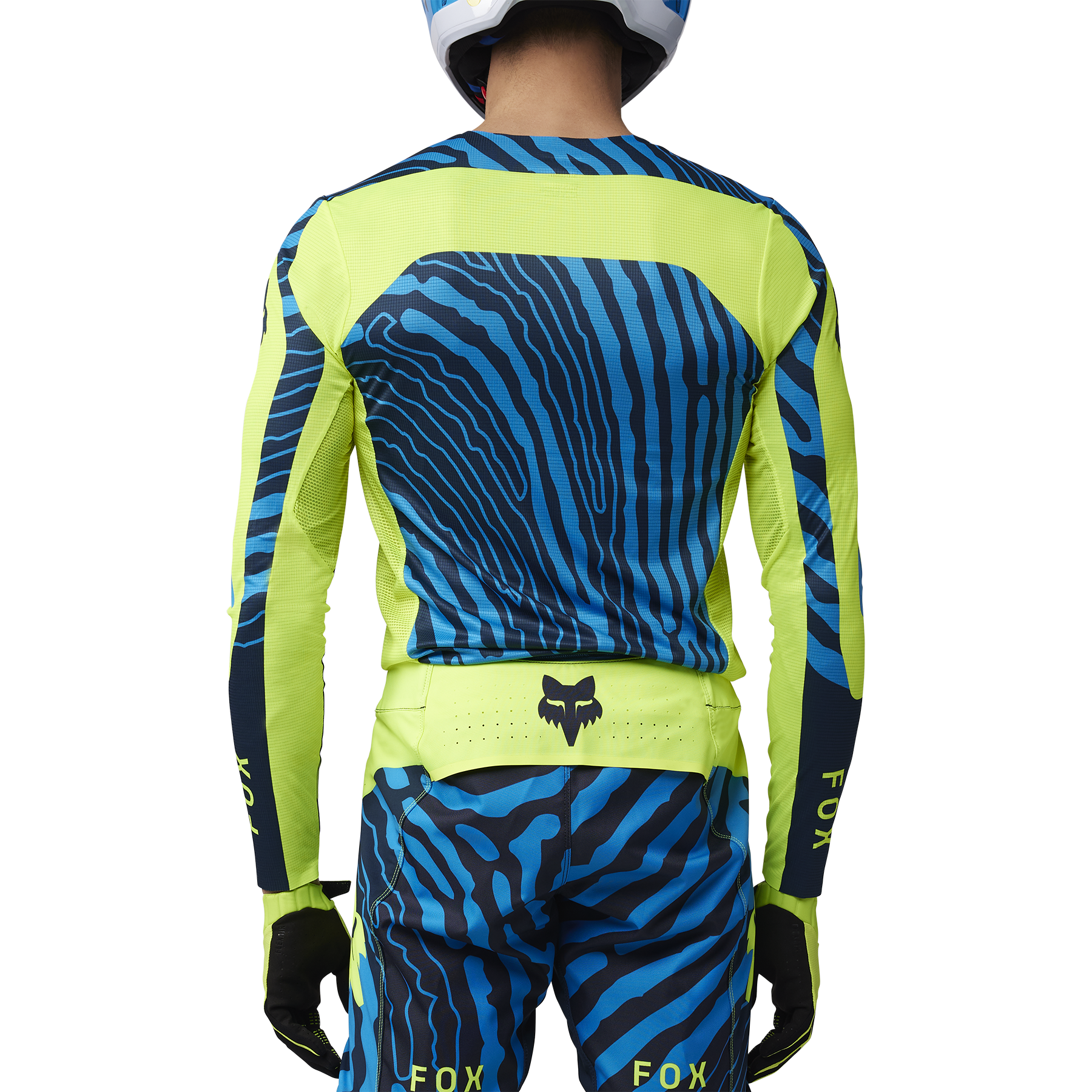 Fox Motocross Jersey Flexair Impression - Fluo Yellow