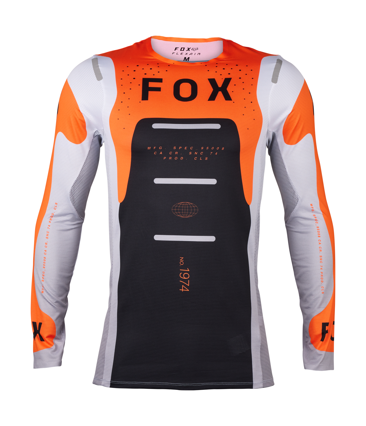 Fox Motocross Jersey Flexair Magnetic - Flo Orange