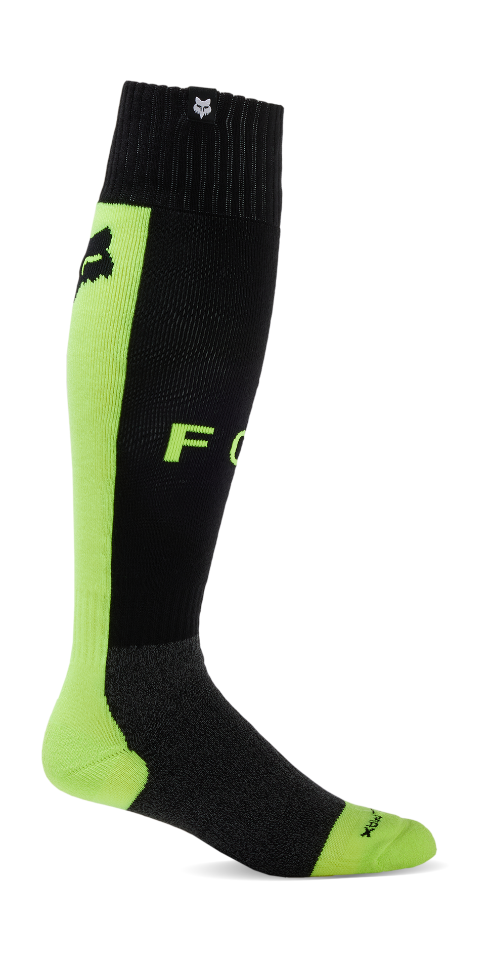 Fox Motocross Socks 360 Core - Black / Yellow