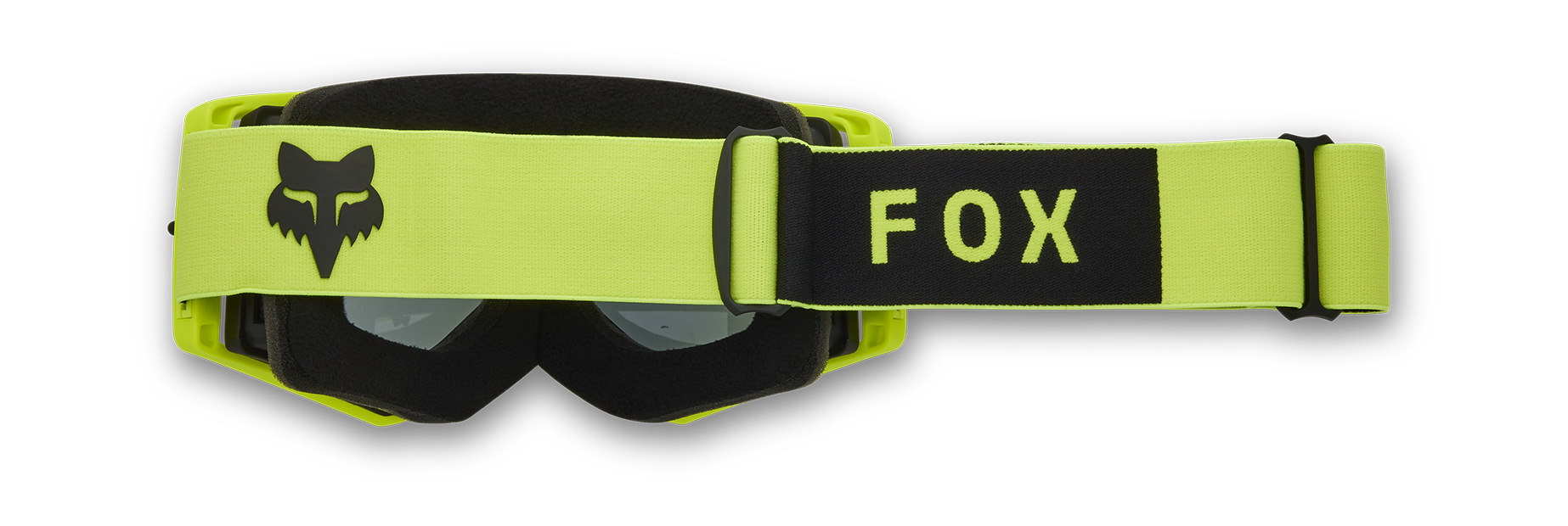 Fox Motocross Goggle Airspace II Core - Flo Yellow - Grey