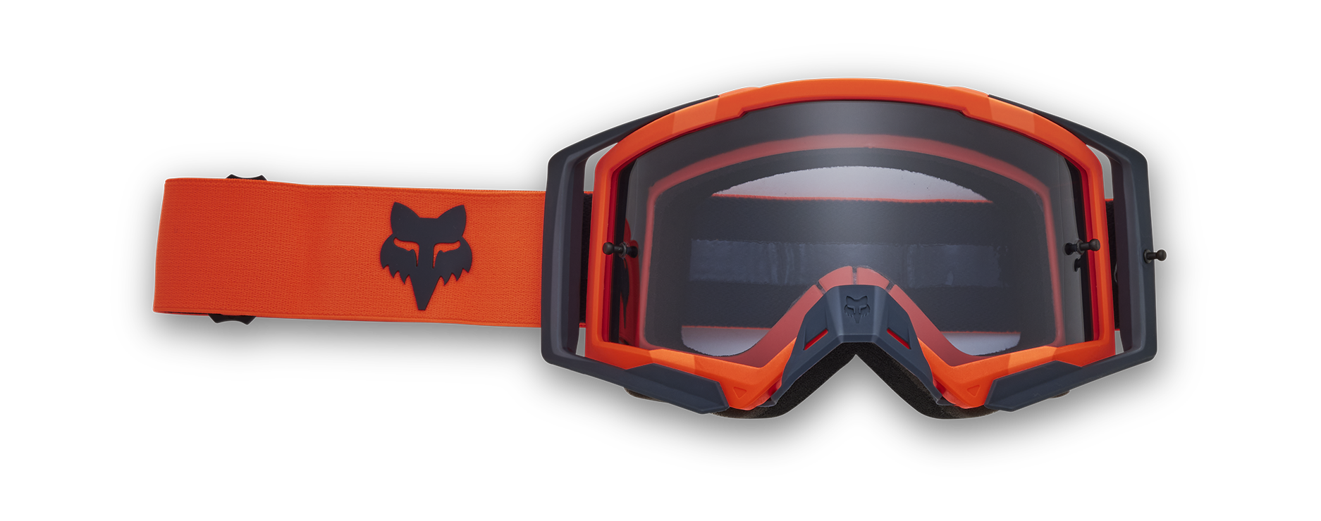 Fox Motocross Goggle Airspace II Core - Flo Orange - Grey