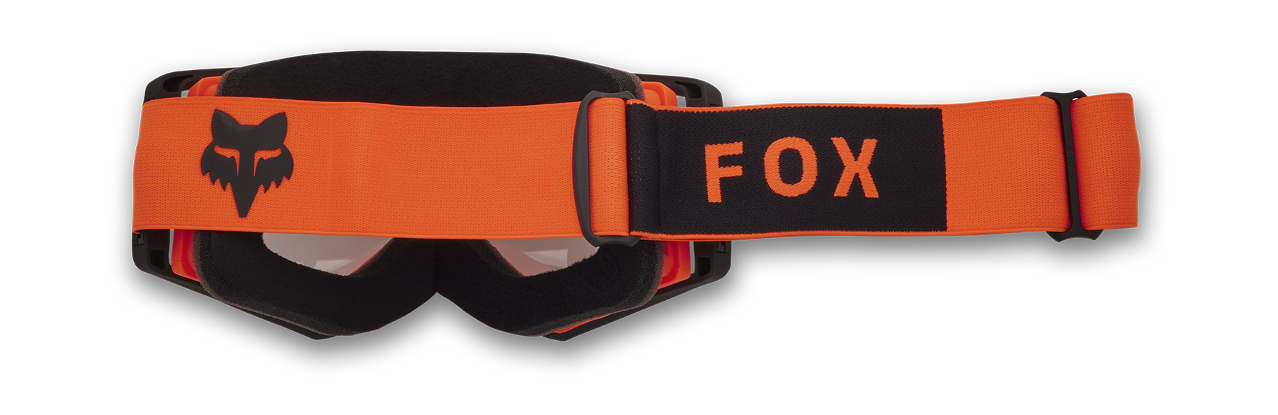 Fox Motocross Goggle Airspace II Enduro - Fluo Orange - Clear