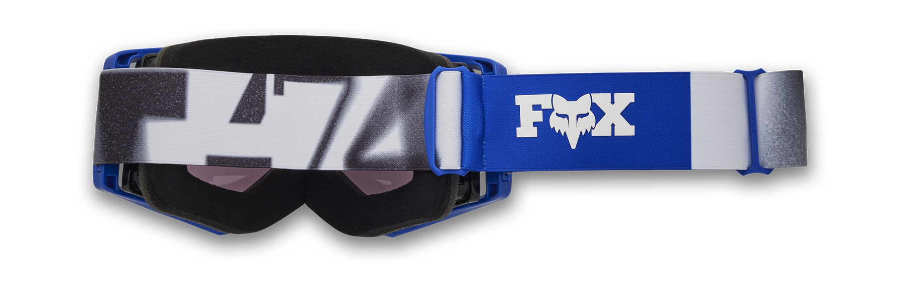 Fox Motocross Goggle Airspace II SEVENTY4 - Blue - Vivid Blue Spark