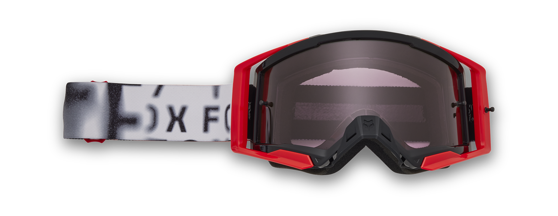 Fox Motocross Goggle Airspace II SEVENTY4 - Fluo Red - Vivid Red Spark