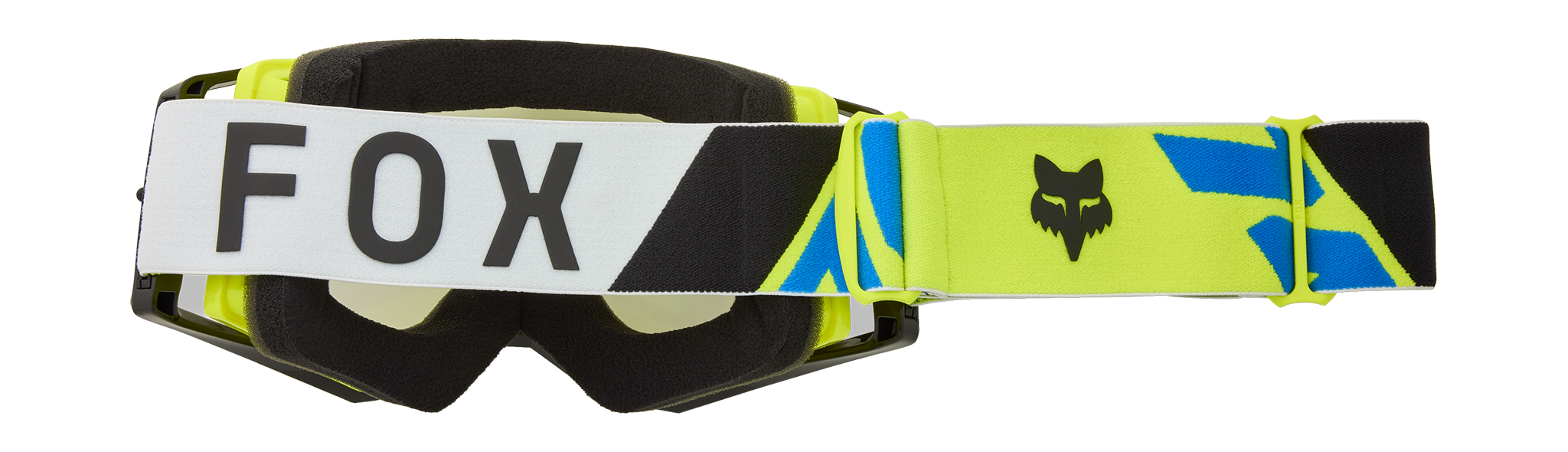 Fox Motocross Goggle Airspace II Tine - Fluo Yellow - Grey
