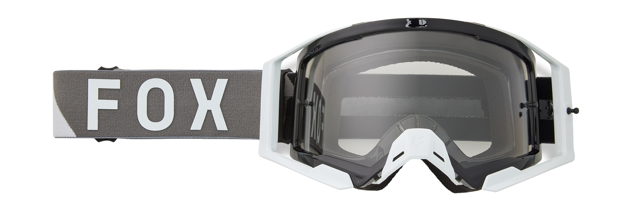 Fox Motocross Goggle Airspace II Tine - Black - Grey