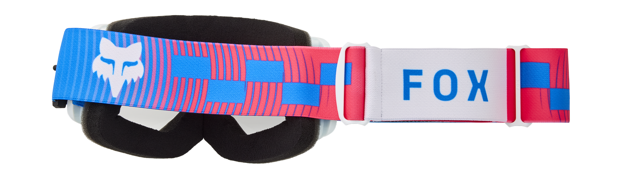 Fox Motocross Goggle Main II Collect - Blue / Pink - Clear