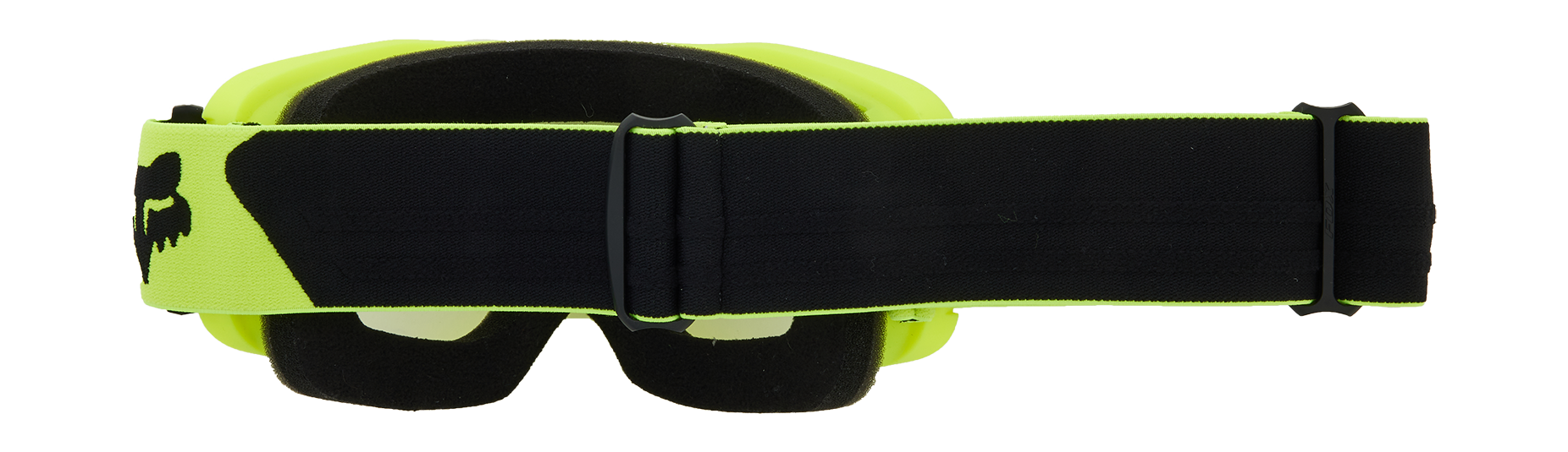 Fox Motocross Goggle Main II Core - Flo Yellow / Black - Clear
