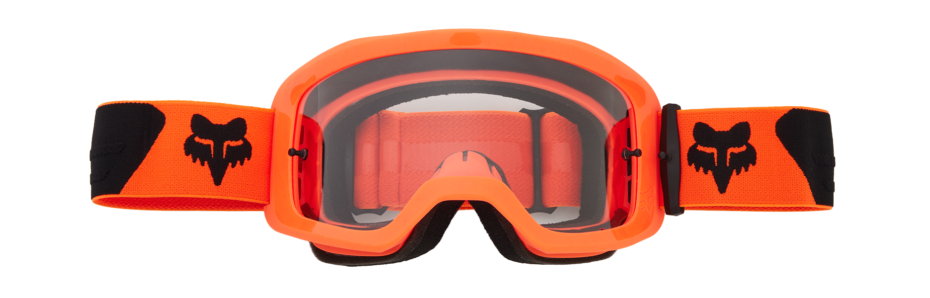Fox Motocross Goggle Main II Core - Flo Orange - Clear