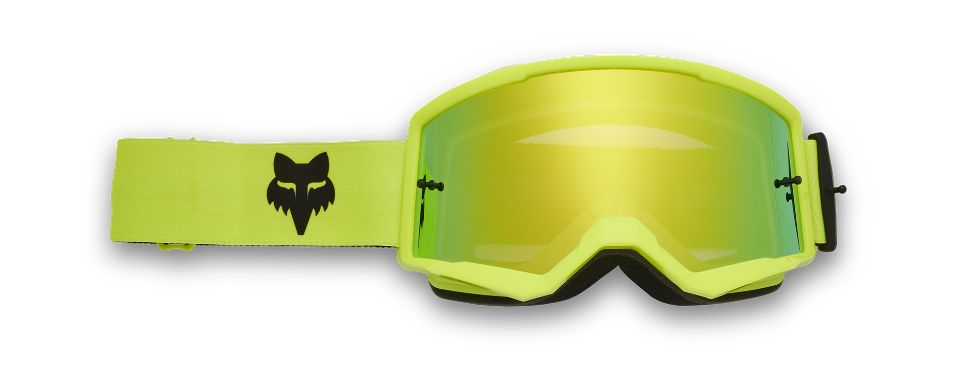 Fox Motocross Goggle Main II Core - Fluo Yellow - Green Spark