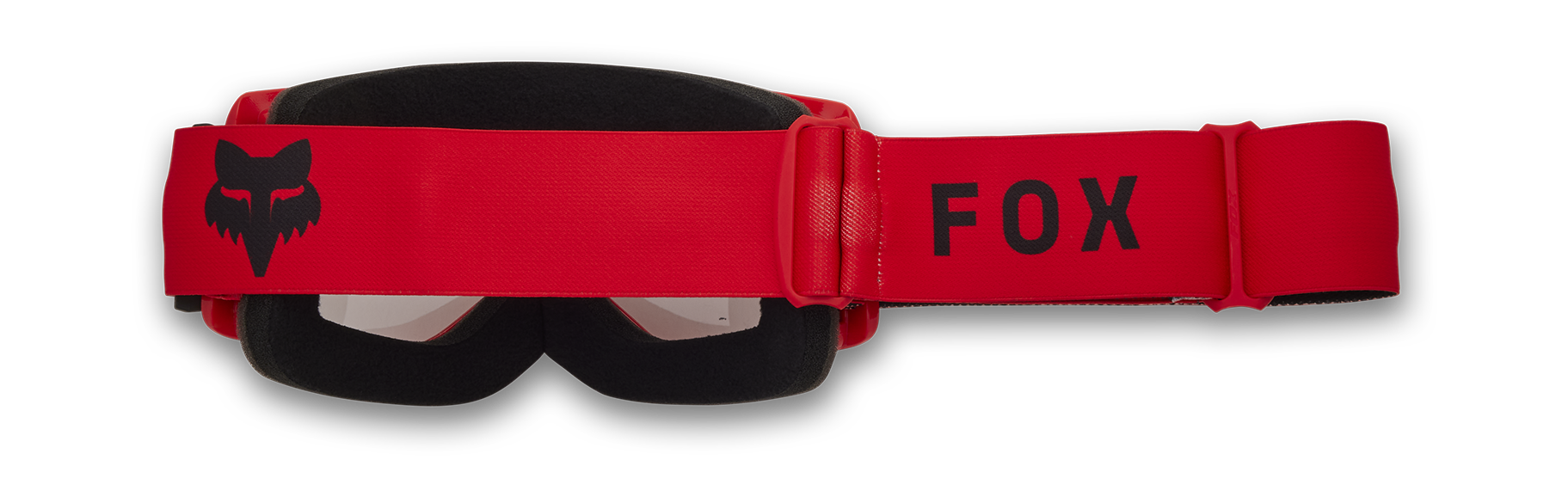 Fox Motocross Goggle Main II Core - Fluo Red - Clear