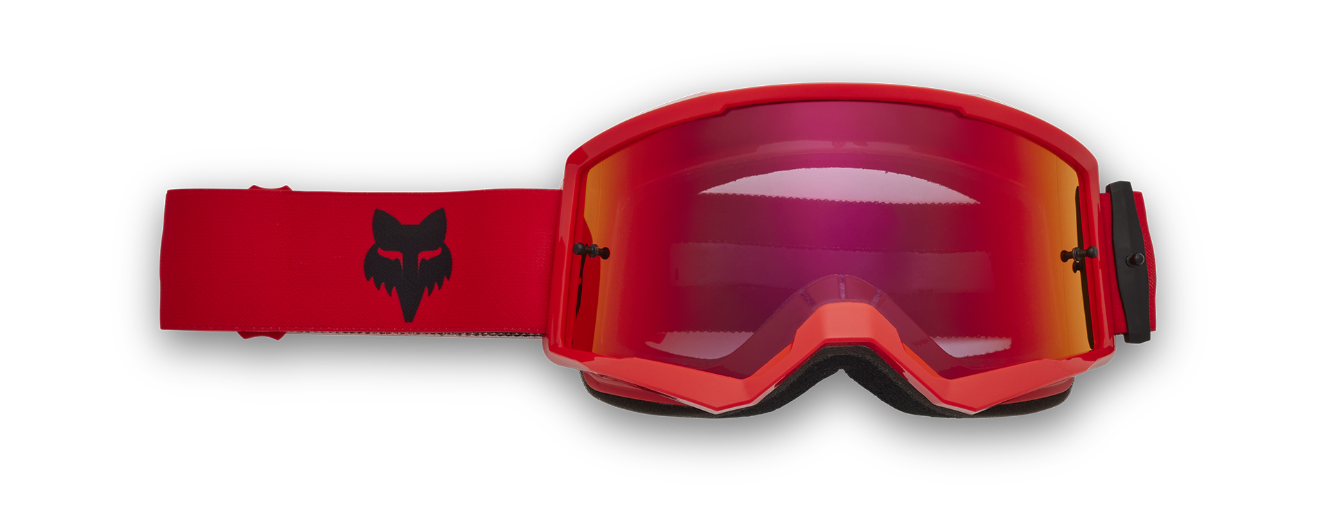 Fox Motocross Goggle Main II Core - Fluo Red - Red Spark