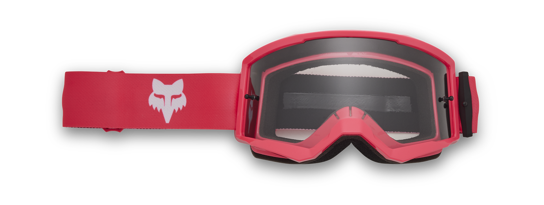 Fox Motocross Goggle Main II Core - Pink - Clear