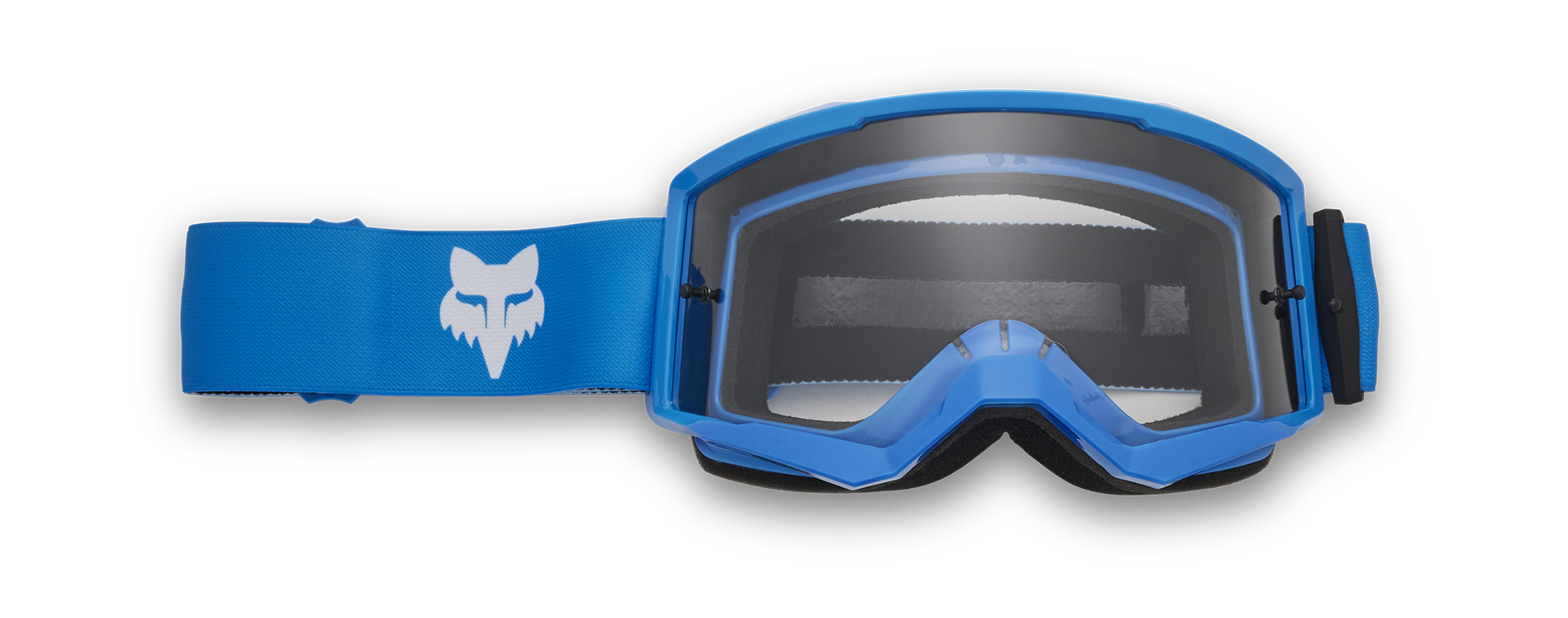 Fox Motocross Goggle Main II Core - True Blue - Clear