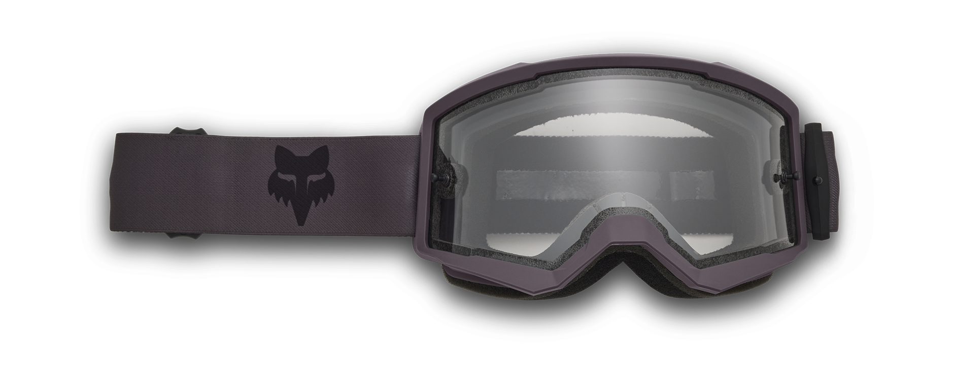 Fox Motocross Goggle Main II Enduro - Dark Shadow - Clear