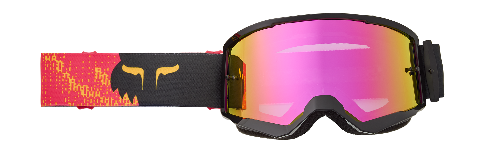 Fox Motocross Goggle Main II Kairos - Tangerine - Pink Spark