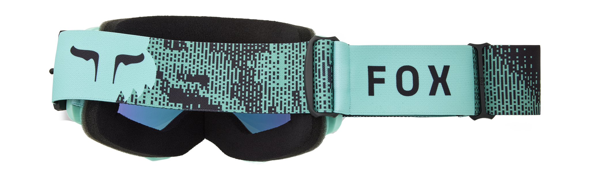 Fox Motocross Goggle Main II Kairos - Turquoise - Green Spark