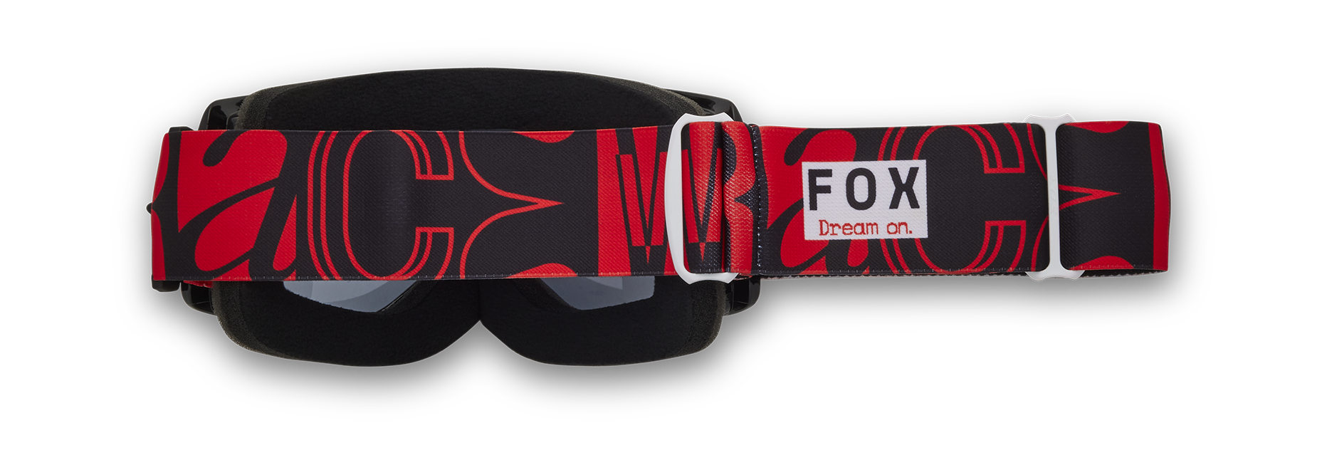Fox Motocross Goggle Main II Race Spec - Fluo Red - Grey