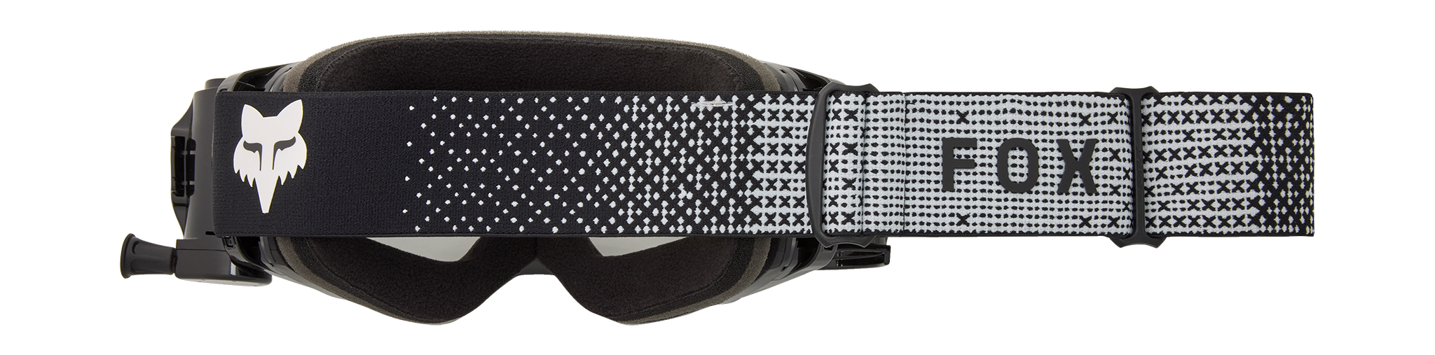 Fox Motocross Goggle Roll-Off Vue - Black - Clear