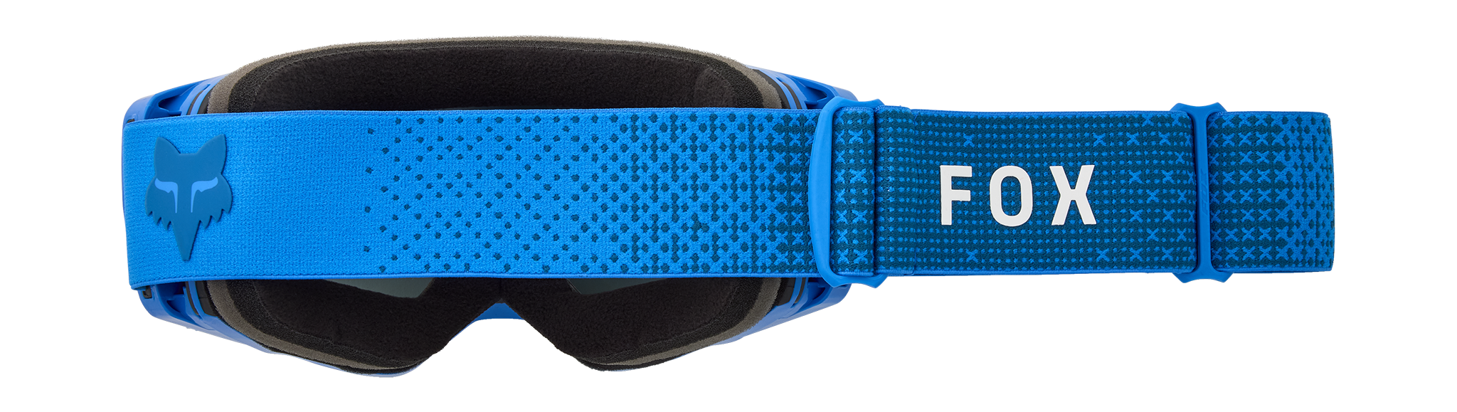 Fox Motocross Goggle Vue Core - Blue - Chrome Spark