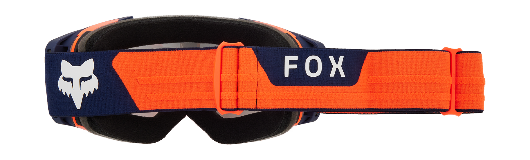 Fox Motocross Goggle Vue Core - Flo Orange - Clear