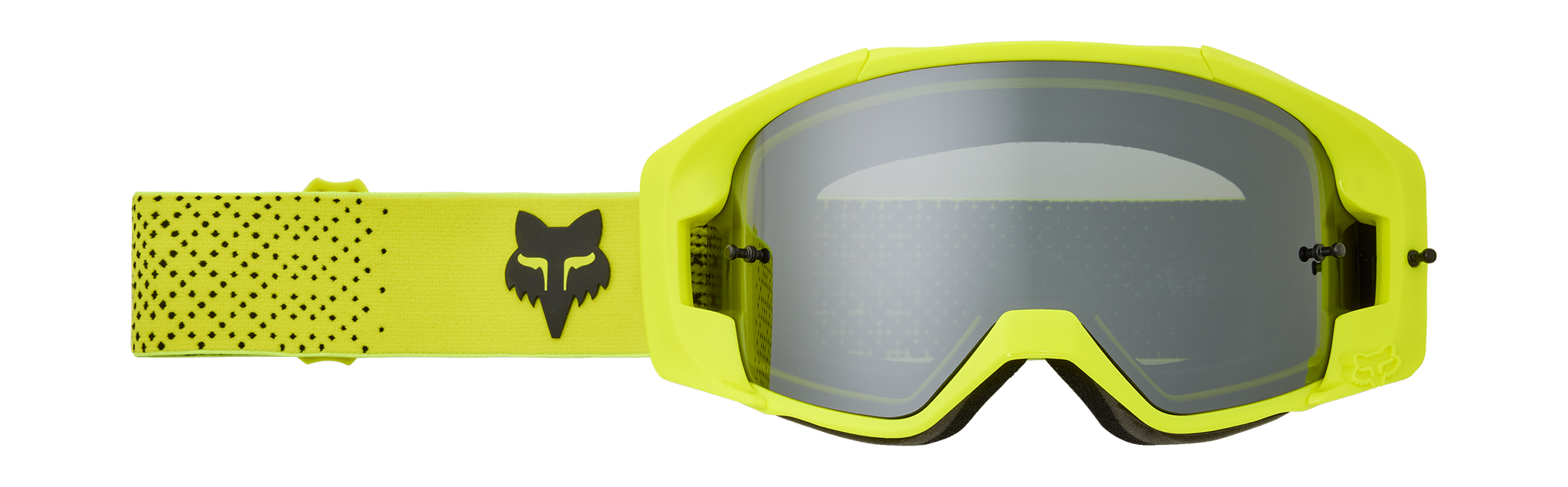 Fox Motocross Goggle Vue Core - Fluo Yellow - Chrome Spark
