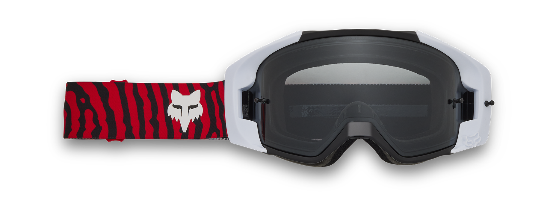 Fox Motocross Goggle Vue Core - Fluo Red - Grey