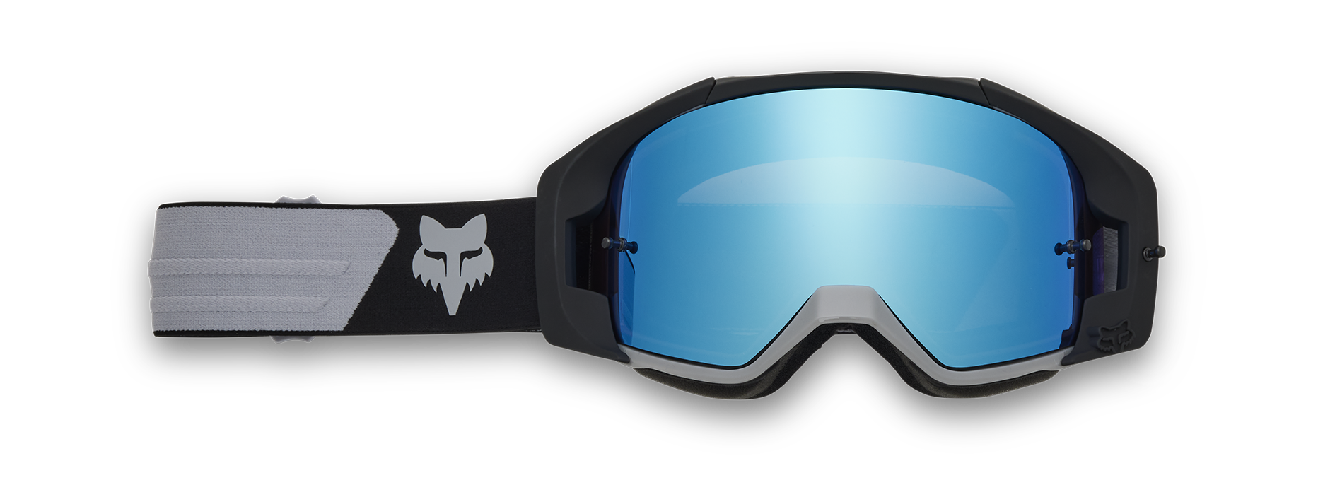 Fox Motocross Goggle Vue Core - Graphite - Injected Vivid Blue