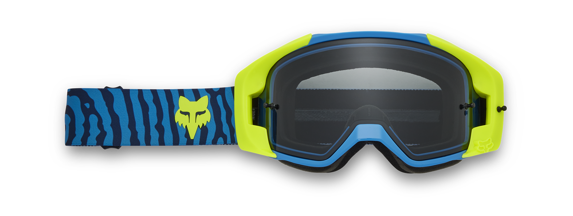 Fox Motocross Goggle Vue Core - True Blue - Grey