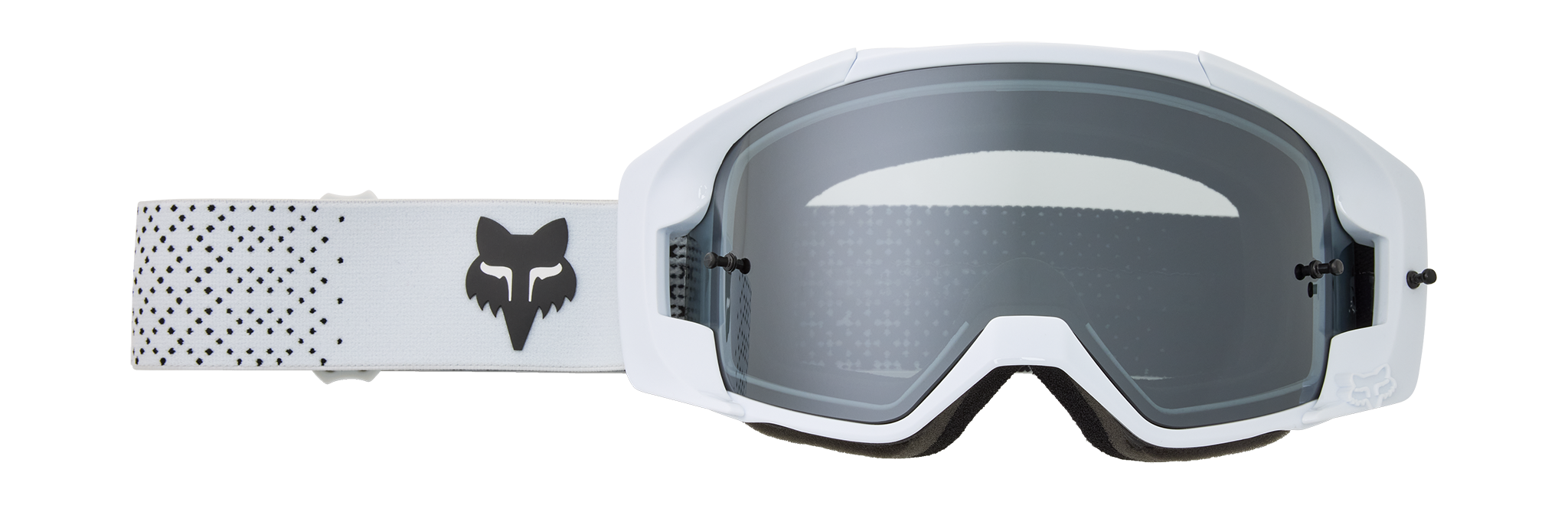 Fox Motocross Goggle Vue Core - White - Chrome Spark