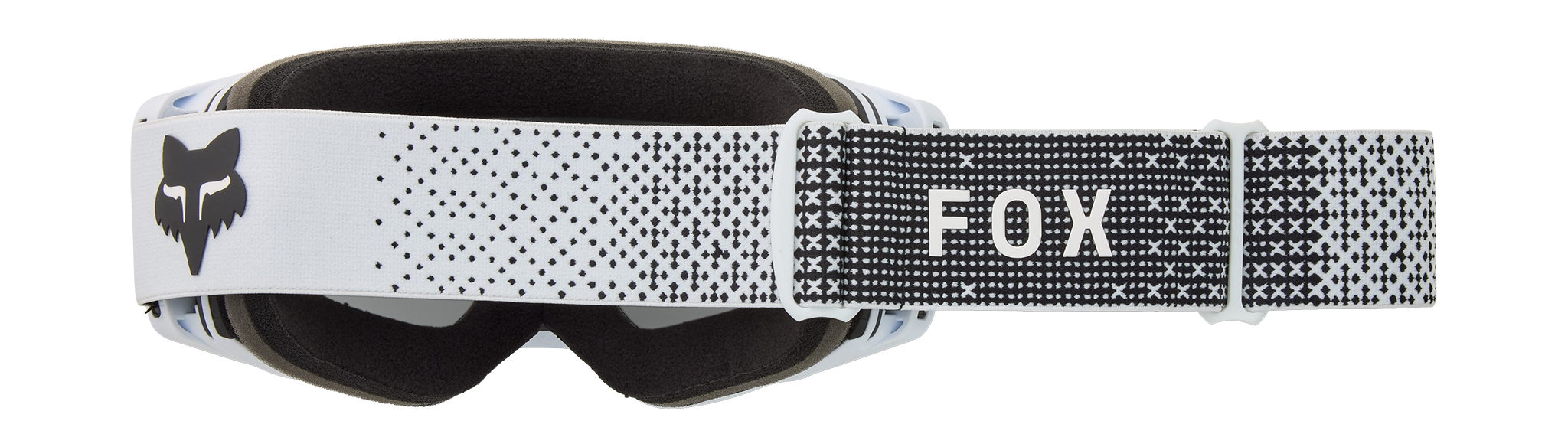 Fox Motocross Goggle Vue Core - White - Chrome Spark