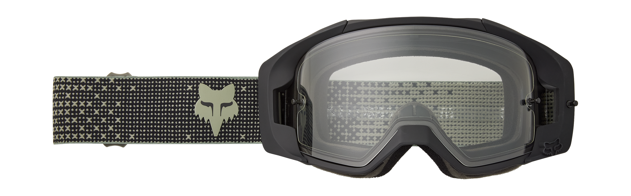 Fox Motocross Goggle Vue Enduro - Adobe - Clear