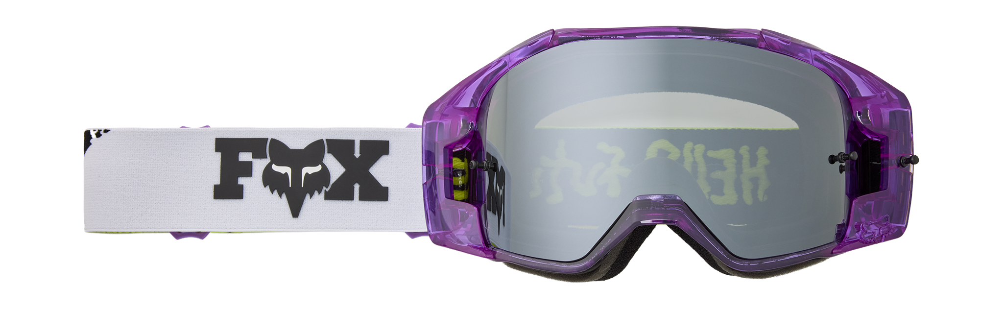 Fox Motocross Goggle Vue Image Phantom LE - Multi - Injected Vivid Chrome