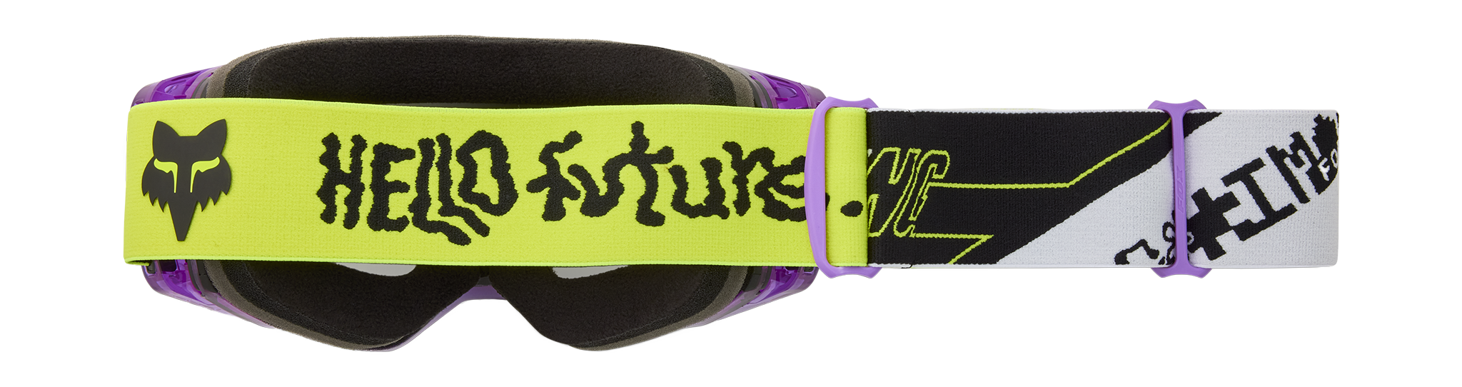 Fox Motocross Goggle Vue Image Phantom LE - Multi - Injected Vivid Chrome