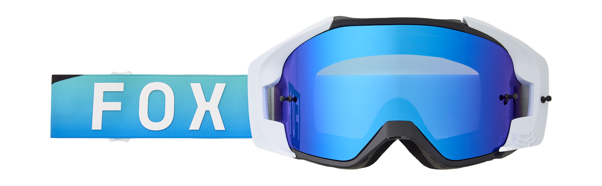 Fox Motocross Goggle Vue Spire - Aqua - Injected Vivid Blue