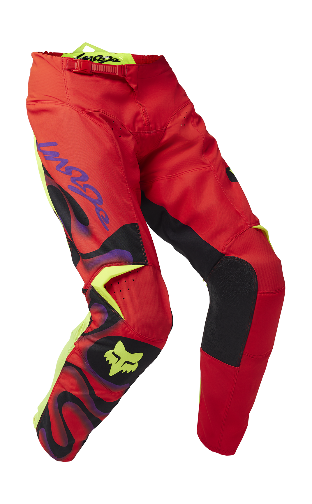 Fox Motocross Pants 180 Emotion - Fluo Red