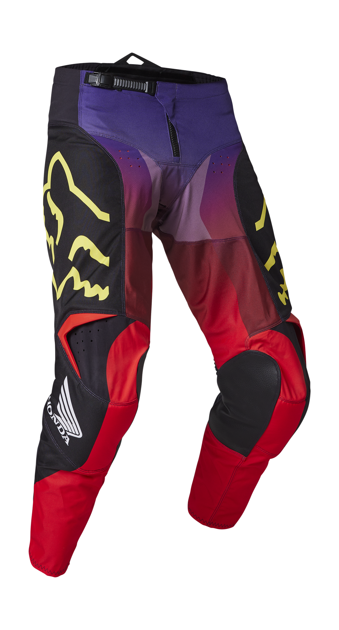 Fox Motocross Pants 180 Honda - Multi Red