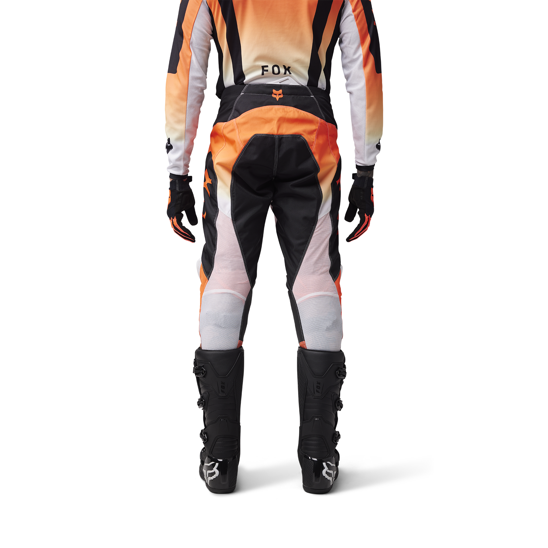 Fox Motocross Pants 180 Lean - Fluo Orange
