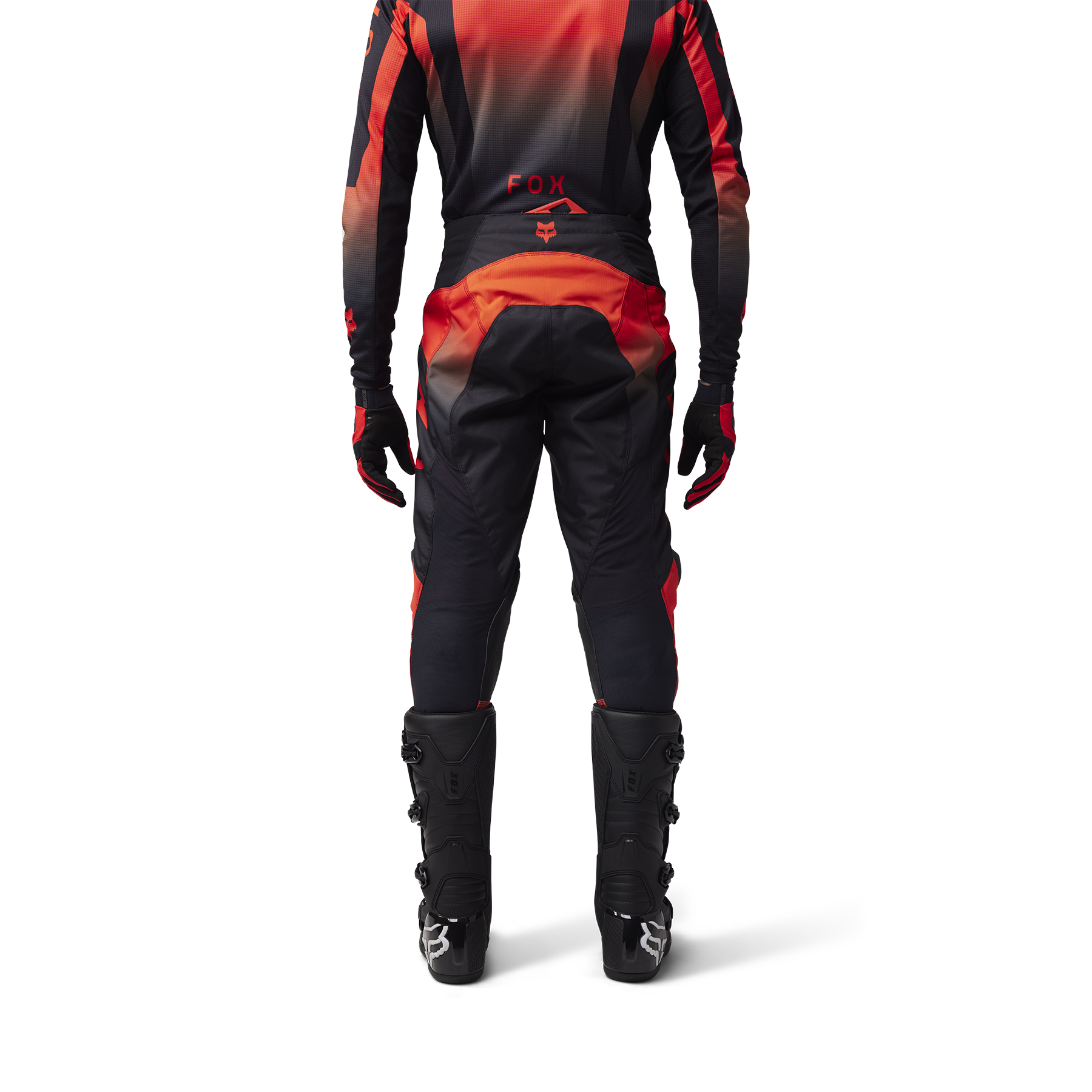 Fox Motocross Pants 180 Lean - Fluo Red